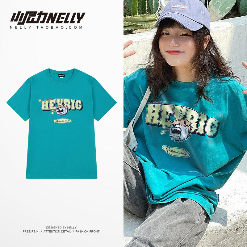 เสื้อยืดคอกลม ผู้ชาย เสื้อยืดผู้ชายเกาหลี เสื้อยืดเกาหลี แบรนด์ NELLY