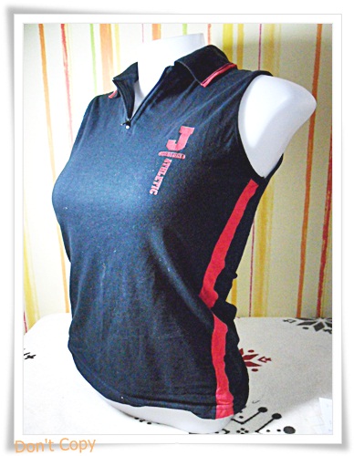 #155001 Used เสื้อกีฬ้า เนื้อผ้า spandax ยืดหยุ่นได้ดี