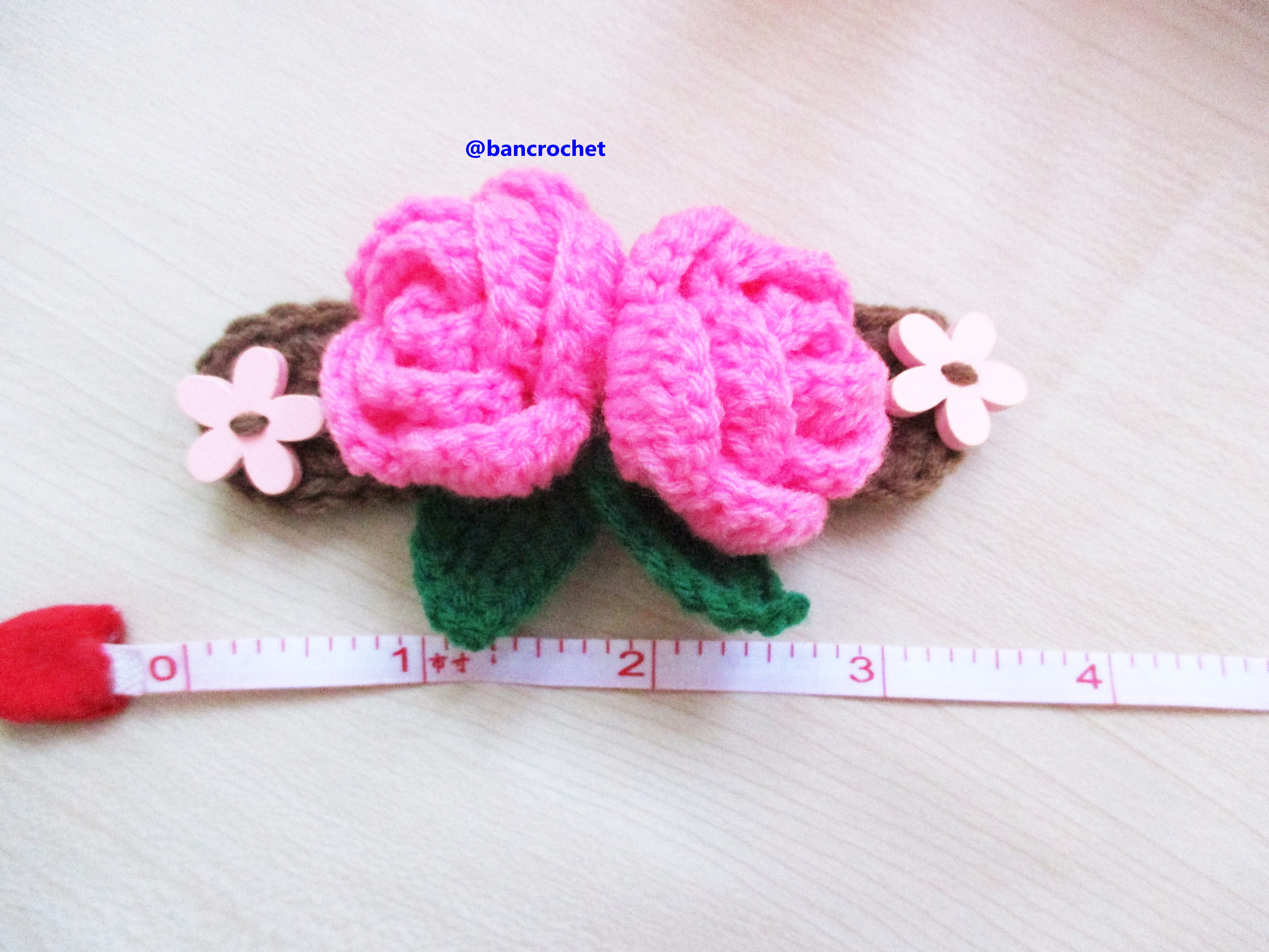 Bancrochet ที่คล้องสายหน้ากากอนามัย หรือหน้ากากผ้าถักโครเชต์ ไม่เจ็บหลังหู mask mates crochet หลากสี 3.5 นิ้ว