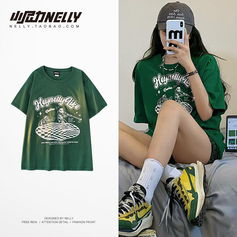 เสื้อยืดคอกลม ผู้ชาย เสื้อยืดผู้ชายเกาหลี เสื้อยืดเกาหลี แบรนด์ NELLY