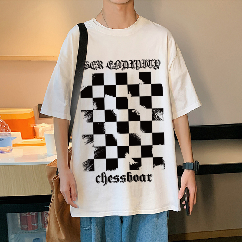 เสื้อยืดผู้ชายอ้วน M-5XL