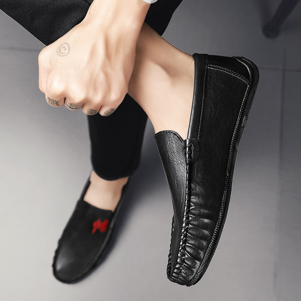 รองเท้าหนังผู้ชาย มีไซส์39-44 รองเท้าโลฟเฟอร์ชาย Slip-On Shoes