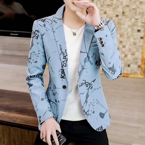 สูท Blazers ผู้ชาย เสื้อคลุมสไตล์สูท สำหรับผู้ชาย