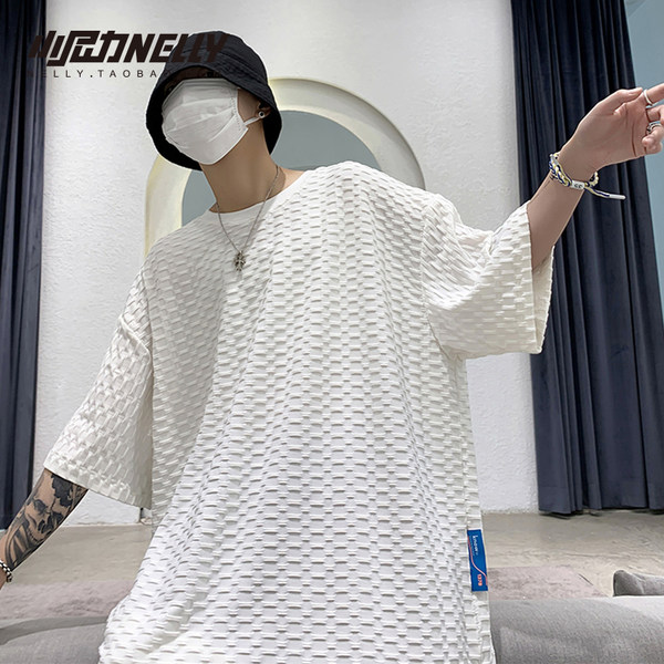 เสื้อยืดคอกลม ผู้ชาย เสื้อยืดผู้ชายเกาหลี เสื้อยืดเกาหลี แบรนด์ NELLY