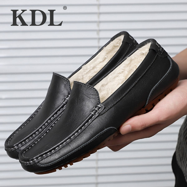 รองเท้าหนังผู้ชาย มีไซส์39-44 รองเท้าโลฟเฟอร์ชาย Slip-On Shoes