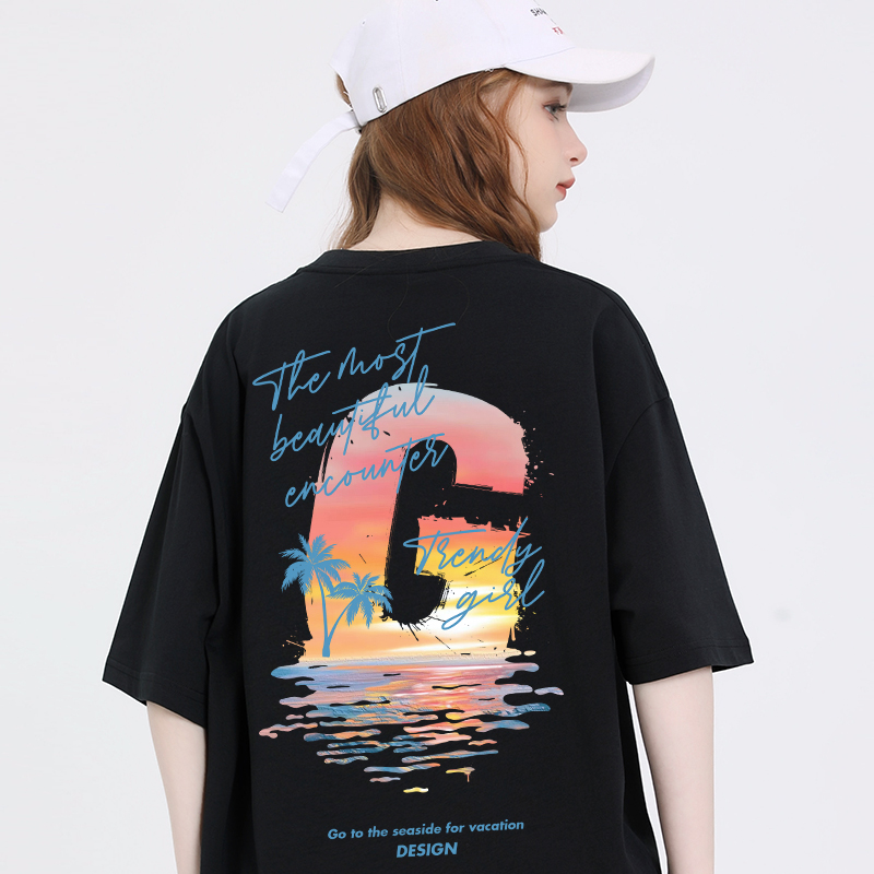 เสื้อผ้าวัยรุ่นเกาหลี เสื้อยืดวัยรุ่นผู้หญิง มีขนาด S M L XL