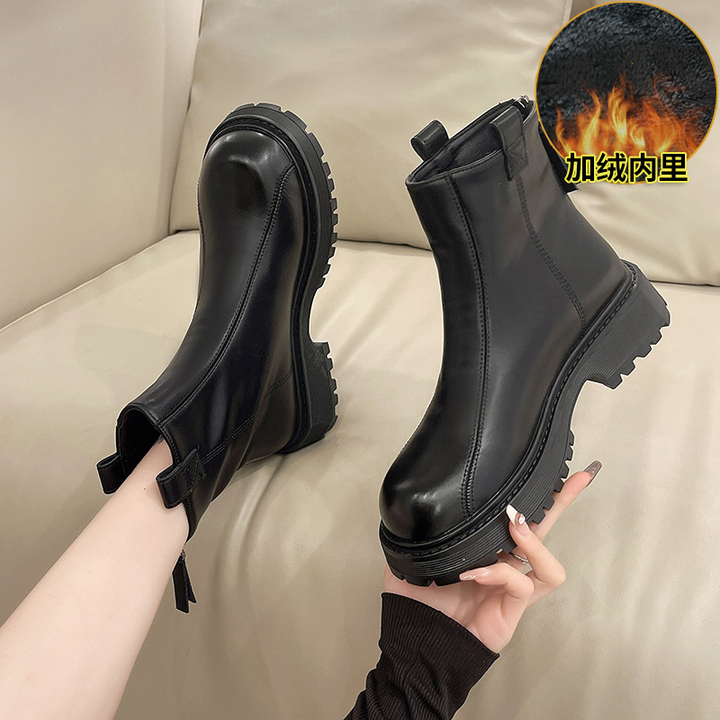 รองเท้าบูทแฟชั่นหญิง มีขนาดให้สั่งซื้อ 35 36 37 38 39 40