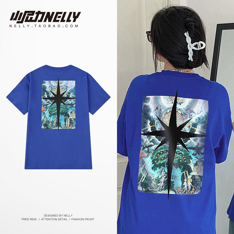 เสื้อยืดคอกลม ผู้ชาย เสื้อยืดผู้ชายเกาหลี เสื้อยืดเกาหลี แบรนด์ NELLY