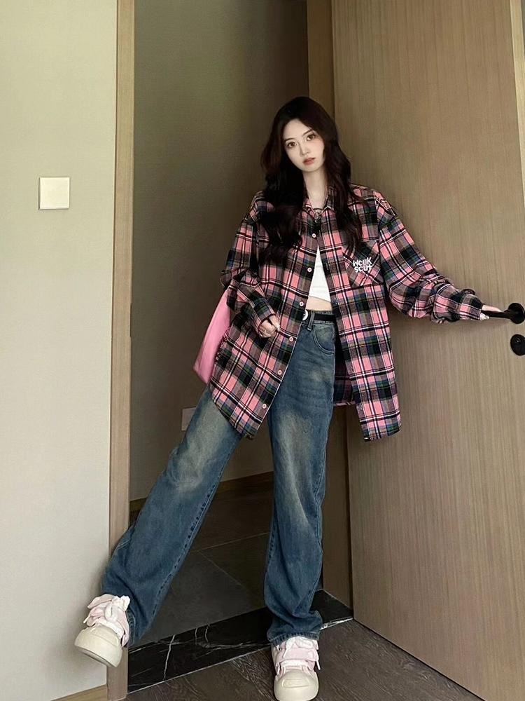 เสื้อเชิ้ต ลายสก็อต สวยๆแบบชิคๆและ แบบลายแนว สาวคาวเกิร์ล