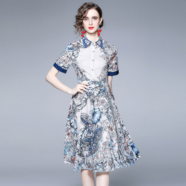 ชุดเดรสเรียบหรูดูแพง เดรสแบรนด์ DG Boutique