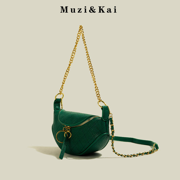 กระเป๋าสะพายข้างผู้หญิง กระเป๋าสะพายสไตล์เกาหลี By Muzi&Kai