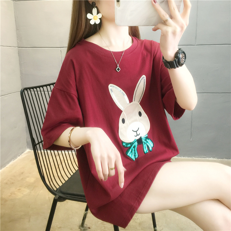 เสื้อยืดคนอ้วนแบบโอเวอร์ไซส์แบบ ulzzang fashion สนใจทักแชท