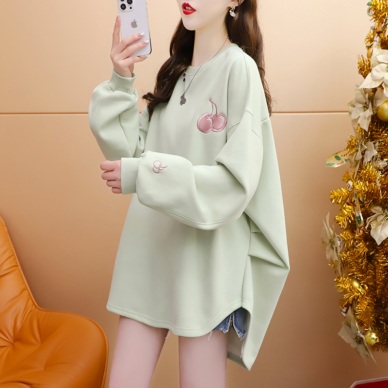 เสื้อไหมพรม เสื้อไหมพรมแขนยาว 38-44 นิ้ว ฟรีไซส์