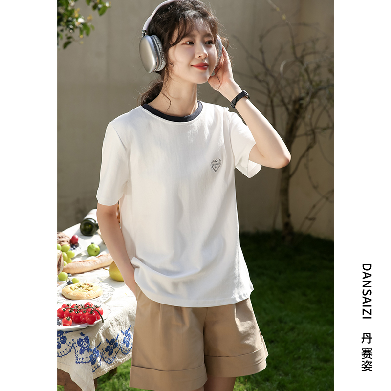 เสื้อผ้าวัยรุ่นเกาหลี เสื้อยืดวัยรุ่นผู้หญิง มีขนาด S M L XL