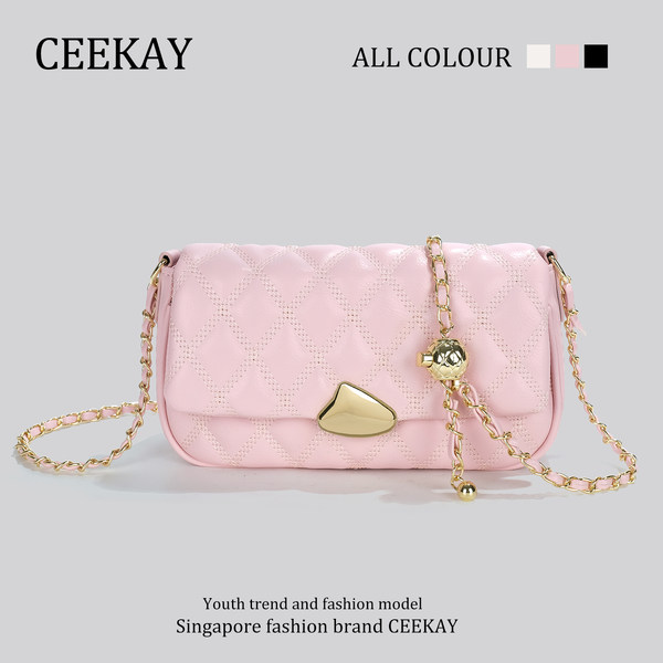 กระเป๋าสะพายข้างเกาหลี กระเป๋าผู้หญิงแบรนด์ CEEKEY