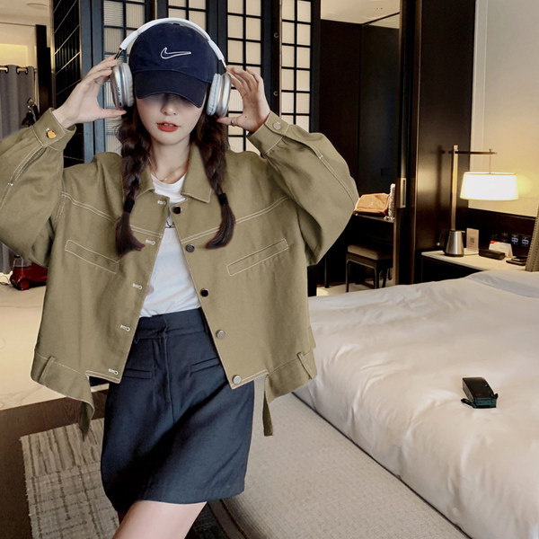 เสื้อโค้ท เสื้อโค้ทกันหนาว เสื้อโค้ทใส่เที่ยวต่างประเทศ ยี่ห้อ: Qianziqian