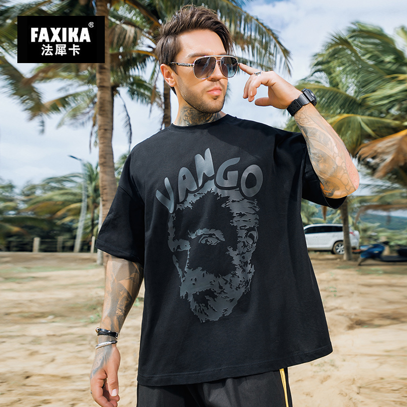 เสื้อยืดผู้ชายอ้วน S-5XL(อกเสื้อ39-51นิ้ว)