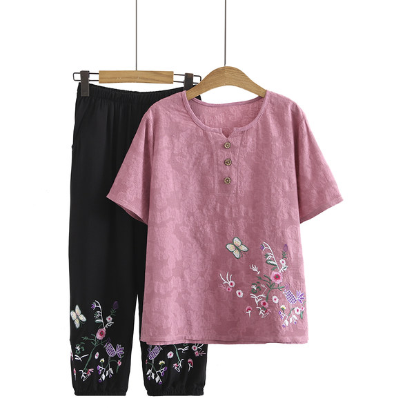 เสื้อลินินสไตล์ผู้ใหญ่ เสื้อคุณแม่ เสื้อผู้ใหญ่ แบรนด์ LININ