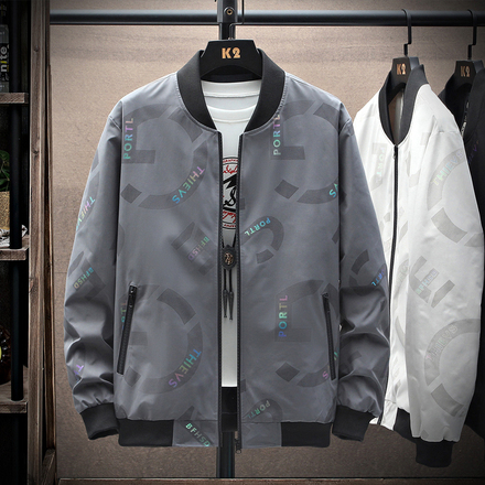 เสื้อคลุมแจ็คเก็ต เสื้อกันหนาวคนอ้วน M-8XL