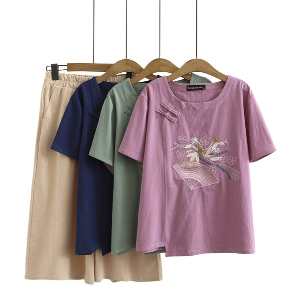 เสื้อลินินสไตล์ผู้ใหญ่ เสื้อคุณแม่ เสื้อผู้ใหญ่ แบรนด์ LININ