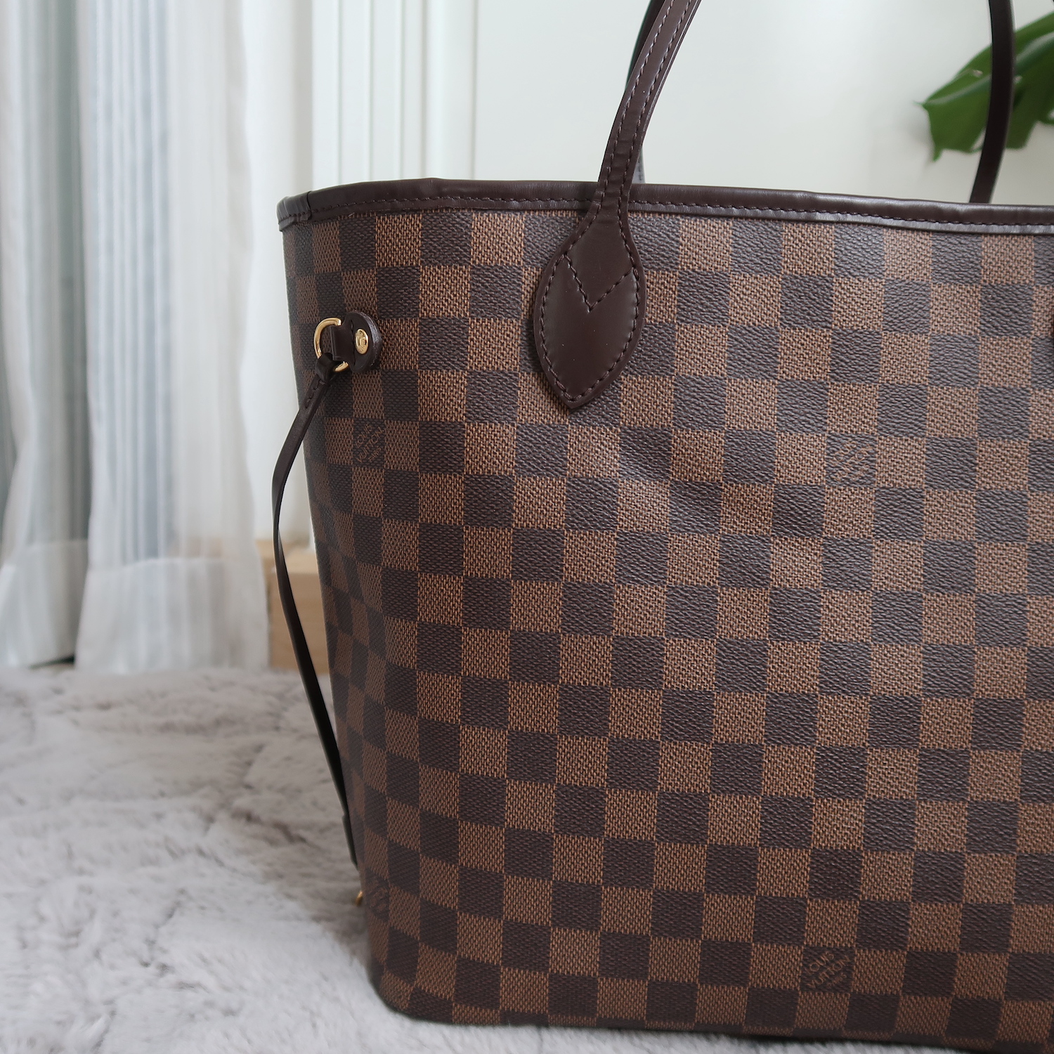Louis Vuitton Damier Ebene Neverfull MM