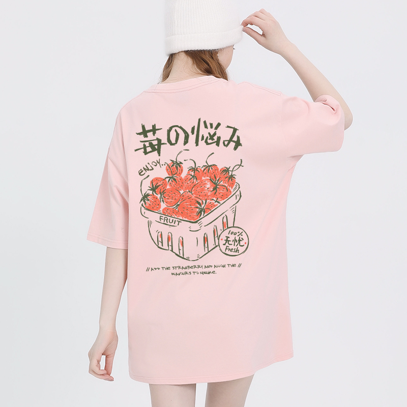 เสื้อผ้าวัยรุ่นเกาหลี เสื้อยืดวัยรุ่นผู้หญิง มีขนาด S M L XL