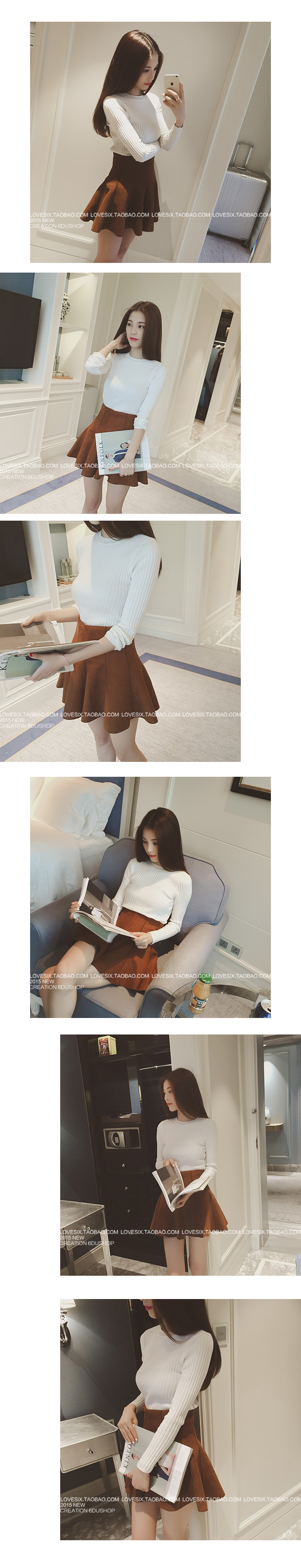 เสื้อแขนยาว มีลายในตัว ไม่หนา พร้อมส่ง เลือกสีที่พร้อมส่งด้านล่างเลยจ้า