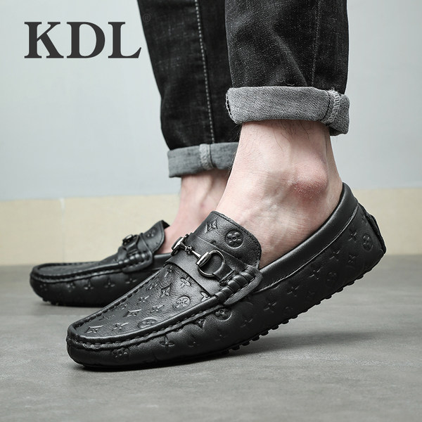 รองเท้าหนังผู้ชาย มีไซส์39-44 รองเท้าโลฟเฟอร์ชาย Slip-On Shoes