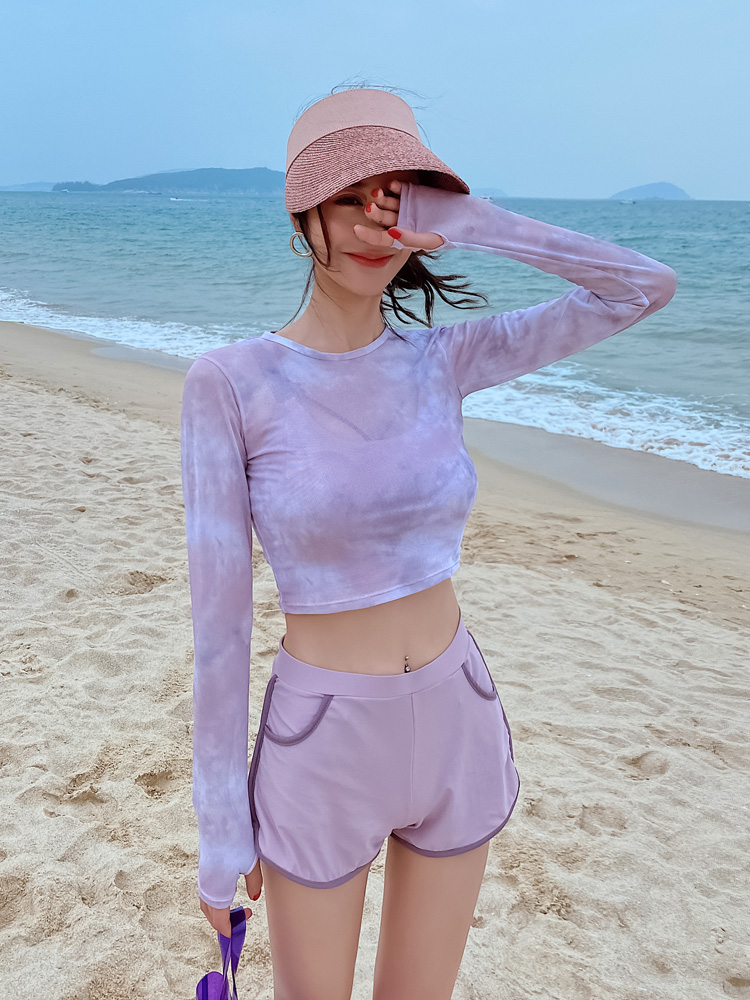 ชุดว่ายน้ำผู้หญิง แบบชุดว่ายน้ำสไตล์เกาหลี