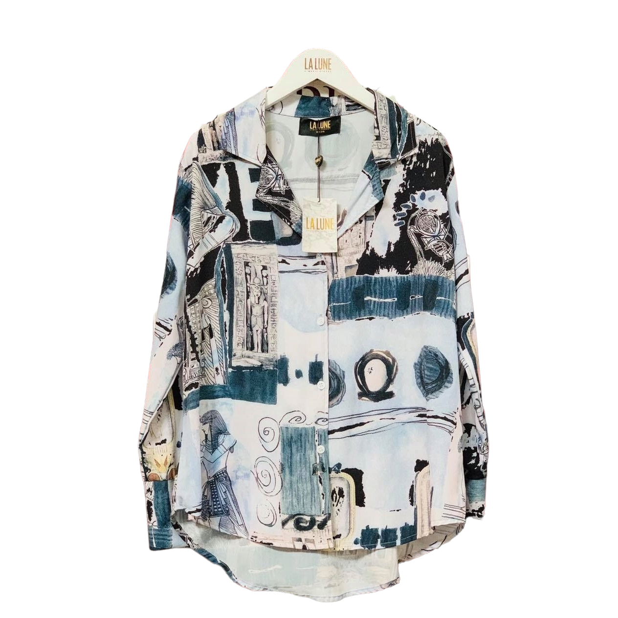 Blouse3870 เสื้อเชิ้ตแขนยาว กระดุมหน้า(แกะได้) แขนยาวกระดุมข้อมือ ผ้าชีฟองเนื้อหนานิ่มใส่สบาย งานสวยแมทช์กับอะไรก็เข้า ใส่เที่ยว/ใส่ทำงานได้