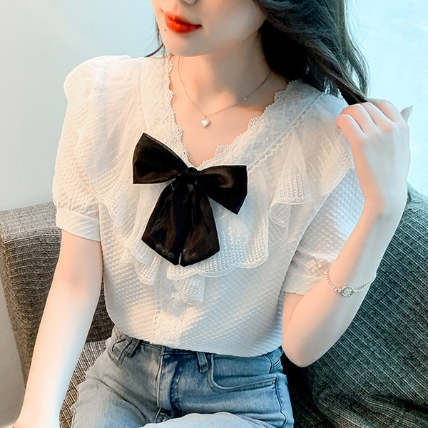 เสื้อชีฟองเกาหลี เสื้อชีฟองสวยๆ