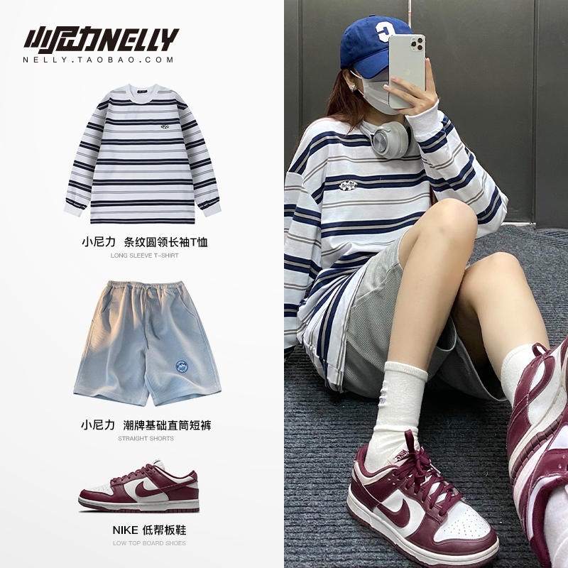 เสื้อยืดคอกลม ผู้ชาย เสื้อยืดผู้ชายเกาหลี เสื้อยืดเกาหลี แบรนด์ NELLY