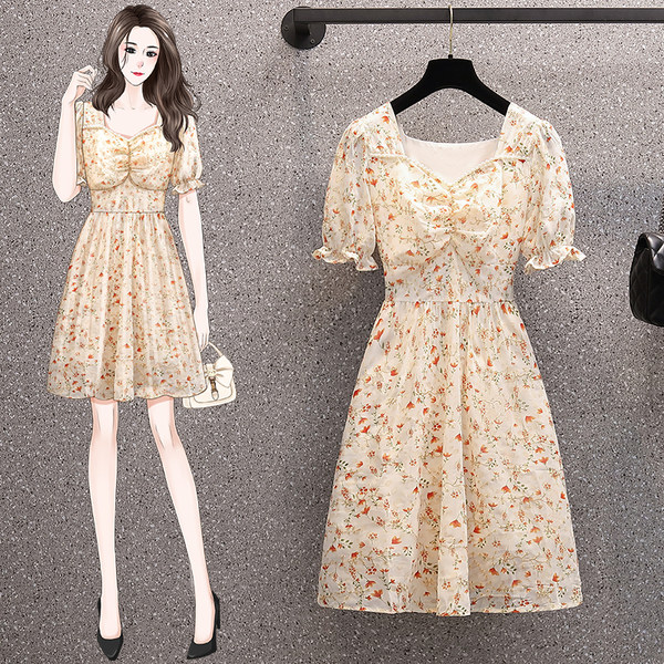 ชุดเดรสคนอ้วนวัยรุ่น เดรสสาวอวบ เดรสคนอ้วน BY PLUS SIZE Girl