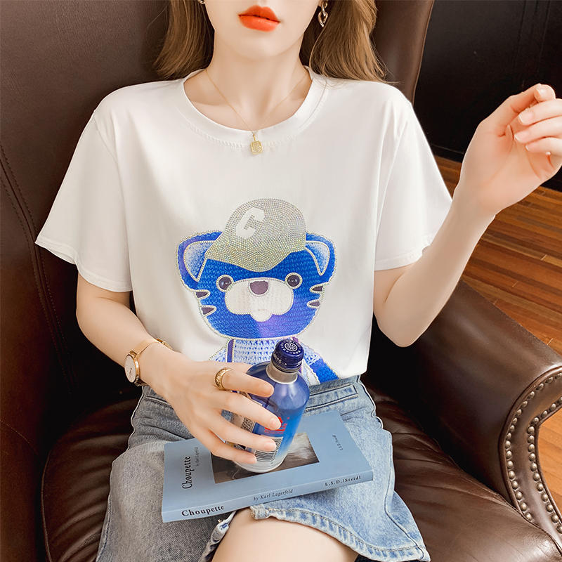 เสื้อยืดวัยรุ่นน่ารักๆ เสื้อวัยรุ่นแขนสั้น เสื้อผ้าวัยรุ่นเกาหลี แบรนด์ Wiyike