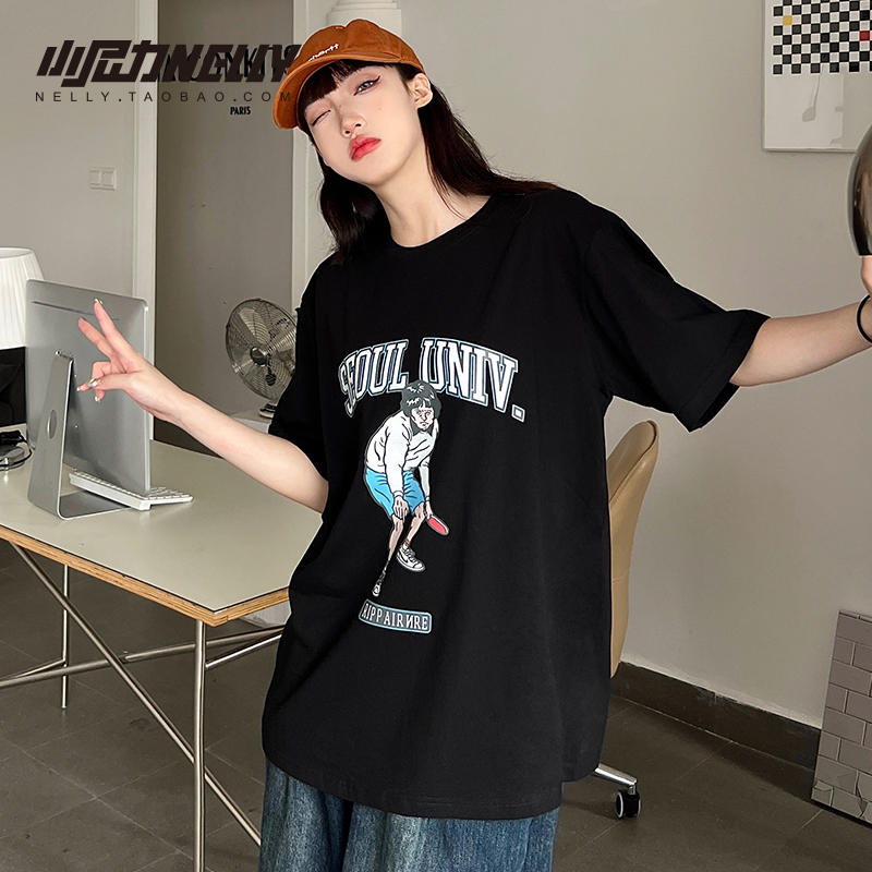 เสื้อยืดคอกลม ผู้ชาย เสื้อยืดผู้ชายเกาหลี เสื้อยืดเกาหลี แบรนด์ NELLY