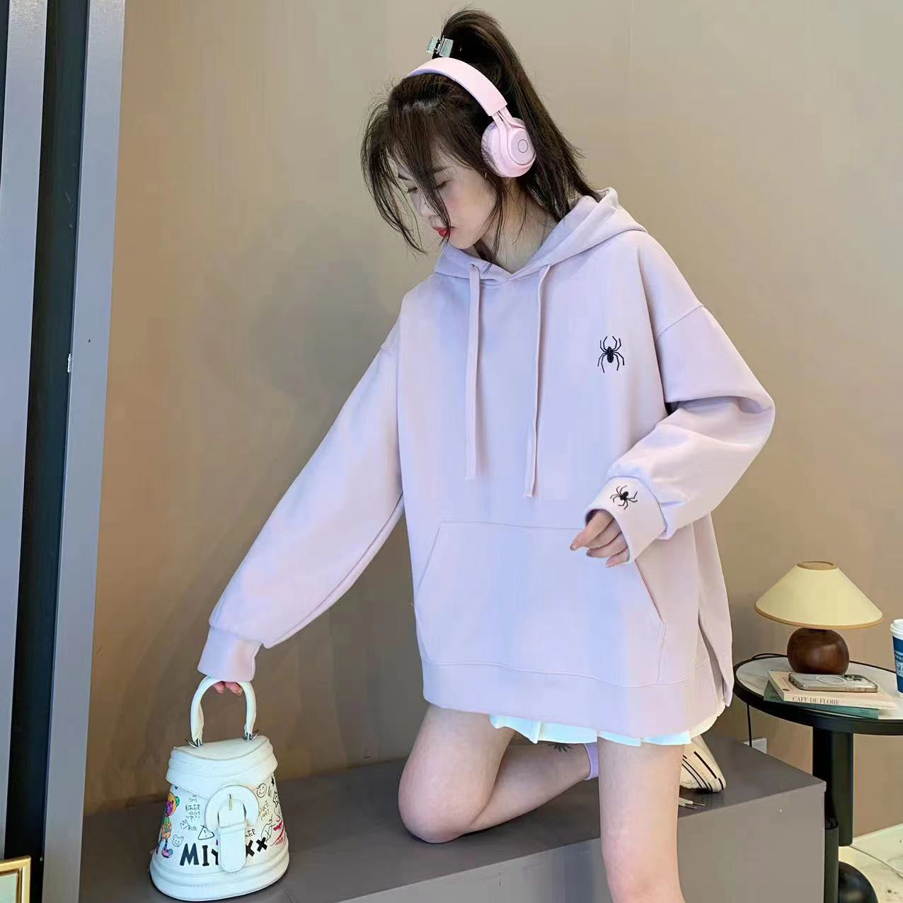 เสื้อไหมพรม เสื้อไหมพรมแขนยาว 38-44 นิ้ว ฟรีไซส์