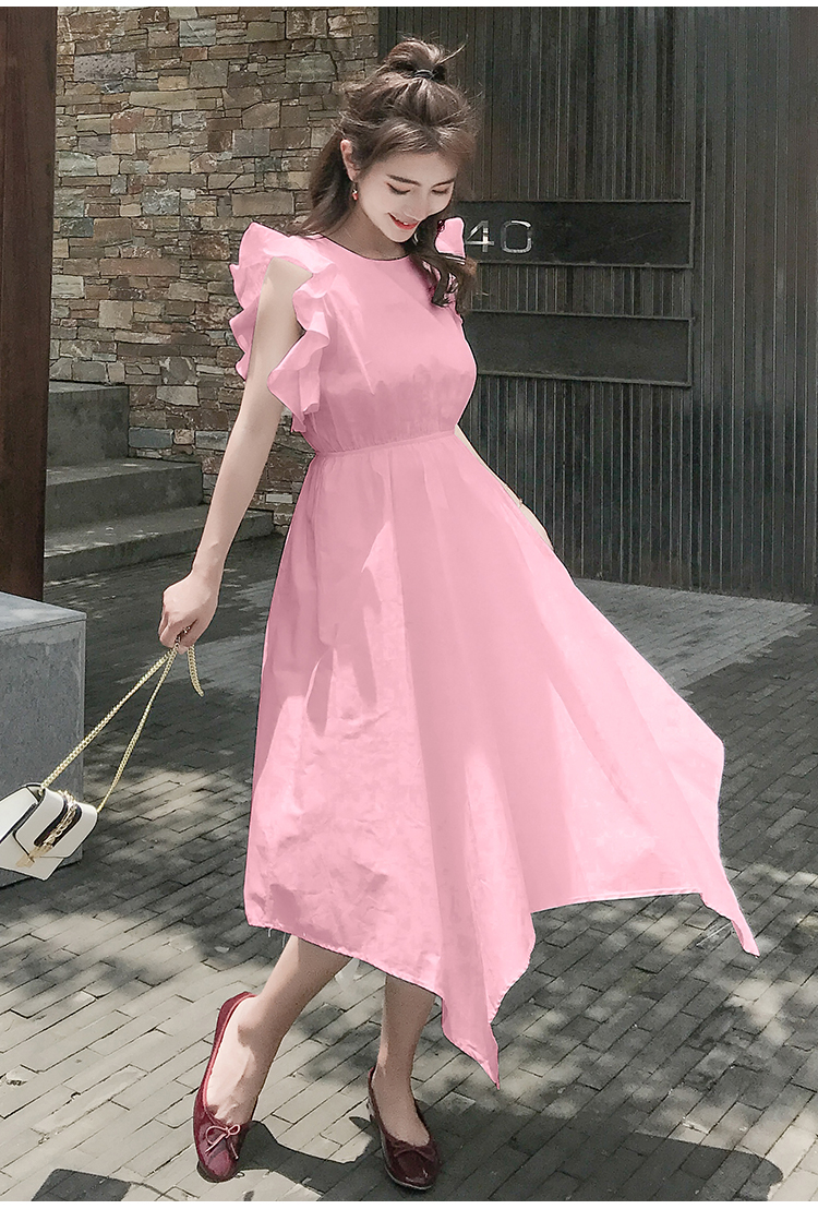 Dress4658 Maxi Dress เดรสยาวแขนระบายผูกโบว์หลัง เอวยางยืด ผ้าโพลีเกรดพรีเมียมเนื้อดีหนามีน้ำหนักทิ้งตัว งานสวยดีเทลดีงาม โทนสีพาสเทลสวยหวานละมุน ใส่เที่ยวใส่ชิลด์ ชุดเดียวเอาอยู่ มี 2 สี ฟ้า, ชมพู