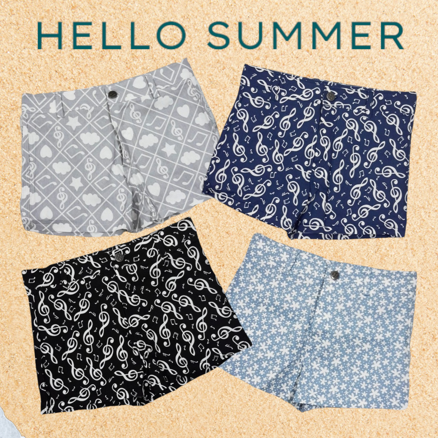 Shorts302 กางเกงขาสั้นผ้าคอตตอนยีนส์เนื้อดี ซิปหน้า กระเป๋าข้าง งานน่ารัก แมทช์กับเสื้อได้หลายแบบ