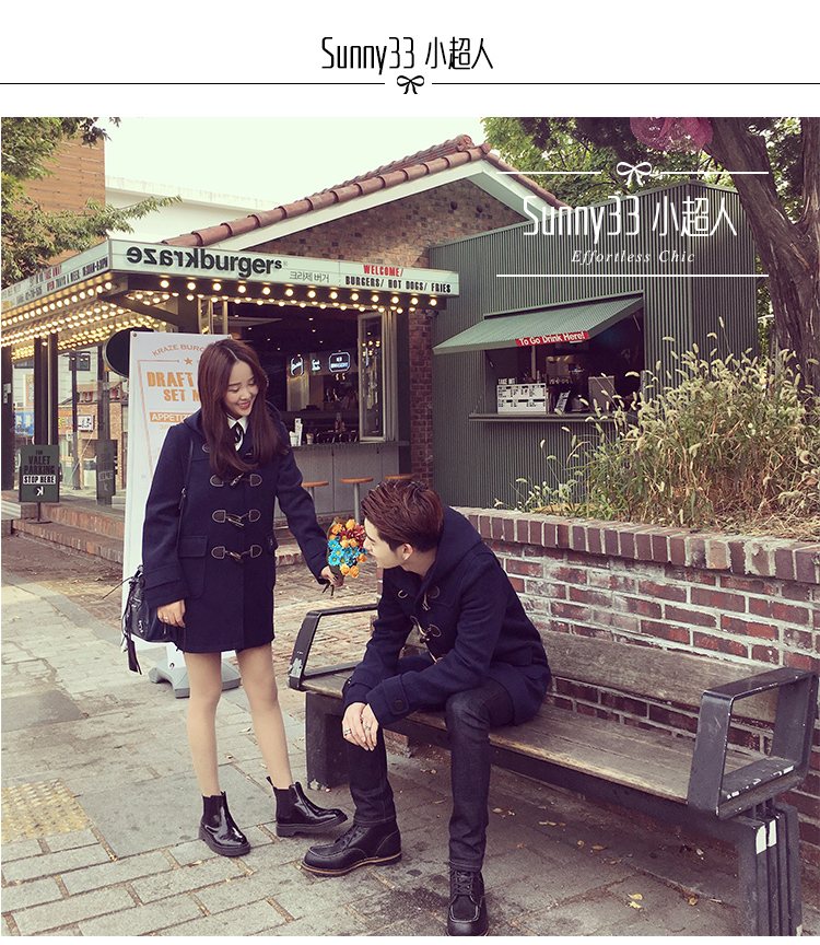 เสื้อโค้ทกันหนาว คู่รัก สีกรมท่า ราคาเป็นคู่แล้วค่ะ ผ้าสำลีเนื้อนุ่มไม่หนา บุซับในกันลมค่า พร้อมส่ง จำนวนจำกัดน้าา ไม่ขายแยกค่ะ สีกรมท่า