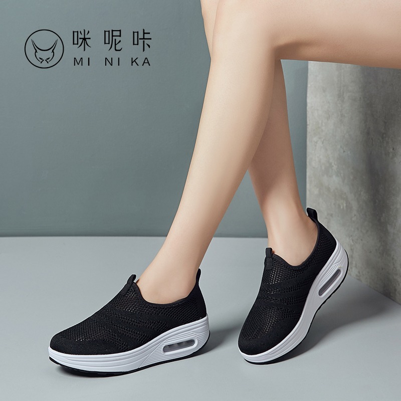 รองเท้าผ้าใบ รองเท้าลำลอง รองเท้าผ้าใบลำลอง รองเท้าแฟชั่นแบบสวม Slipper Shop