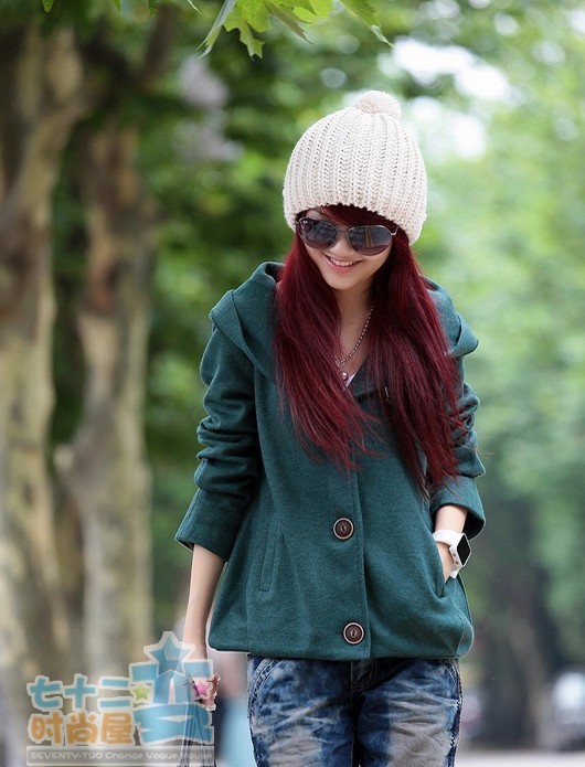 เสื้อคลุมกันหนาว ฮู้ดดี้ ทรงน่ารัก เลือกสีที่พร้อมส่งด้านในเลยจ้า