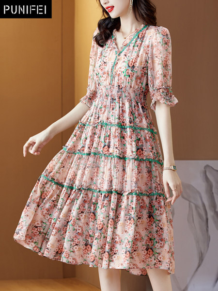 เดรสวัยผู้ใหญ่40-60ปี เดรสคุณแม่ ชุดเดรสทำงานวัยผู้ใหญ่ แบรนด์ MAMA DRESS