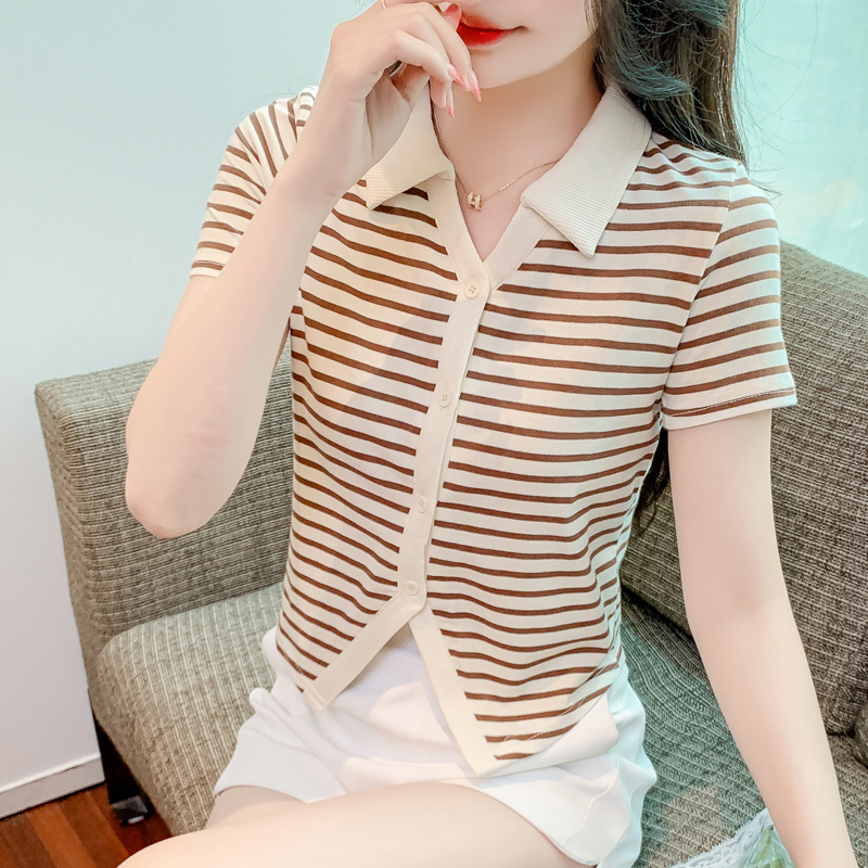 เสื้อผ้าวัยรุ่นเกาหลี เสื้อยืดวัยรุ่นผู้หญิง มีขนาด S M L XL
