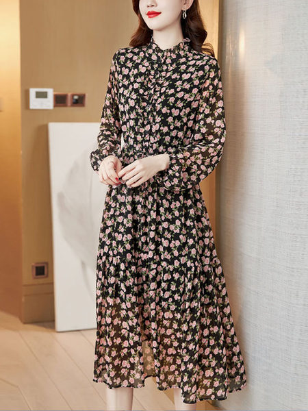 เดรสวัยผู้ใหญ่40-60ปี เดรสคุณแม่ ชุดเดรสทำงานวัยผู้ใหญ่ แบรนด์ MAMA DRESS