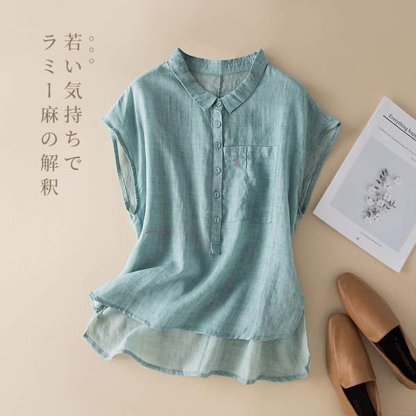 เสื้อลินิน แบบเสื้อสวยๆ เสื้อผ้าฝ้ายลินิน เสื้อเชิ้ตผ้าลินิน BY LININ