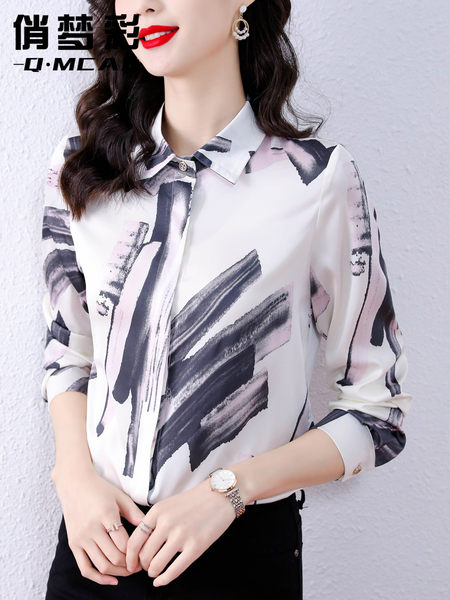 เสื้อเชิ้ต เสื้อเชิ้ตชีฟอง ลายสวยๆฟรีค่าส่ง