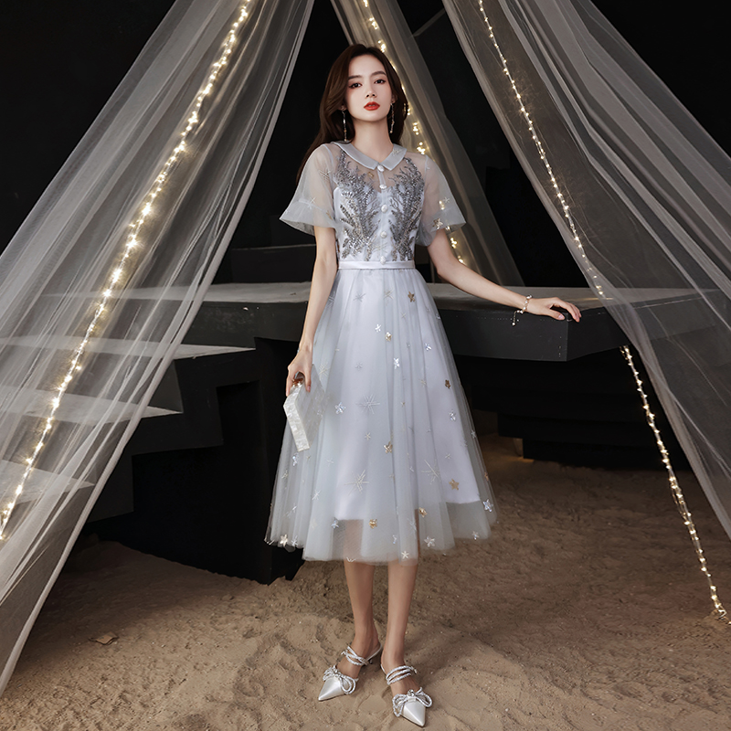 ชุดราตรี ชุดราตรีสวยหรู แบบ ทันสมัย Evening dress