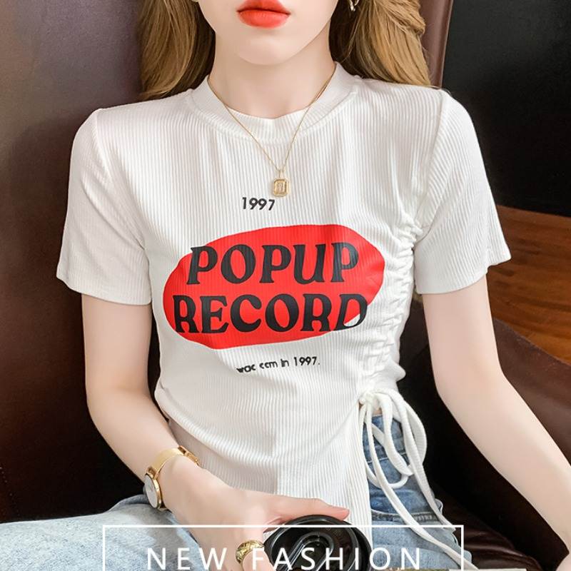 เสื้อยืดวัยรุ่นน่ารักๆ เสื้อวัยรุ่นแขนสั้น เสื้อผ้าวัยรุ่นเกาหลี แบรนด์ Wiyike