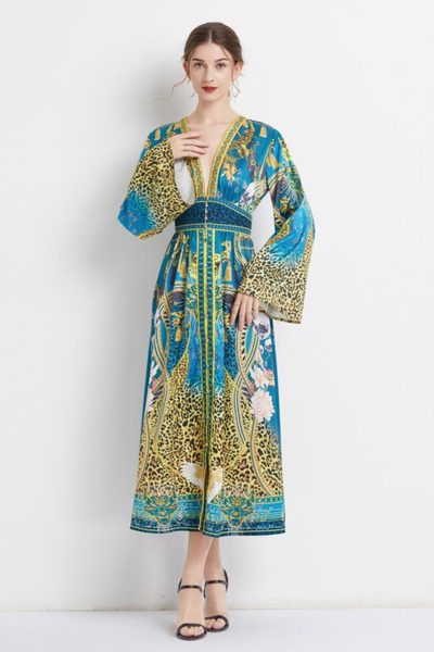 ชุดเดรสยาวสวยๆ ชุดเดรสยาวใส่สบาย ใส่ทำงาน