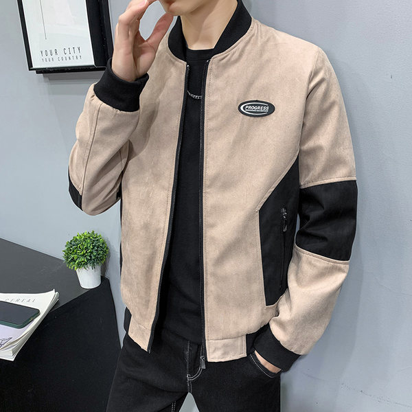เสื้อแจ็คเก็ตเบสบอล เสื้อคลุม เสื้อแขนยาวสไตล์เกาหลี